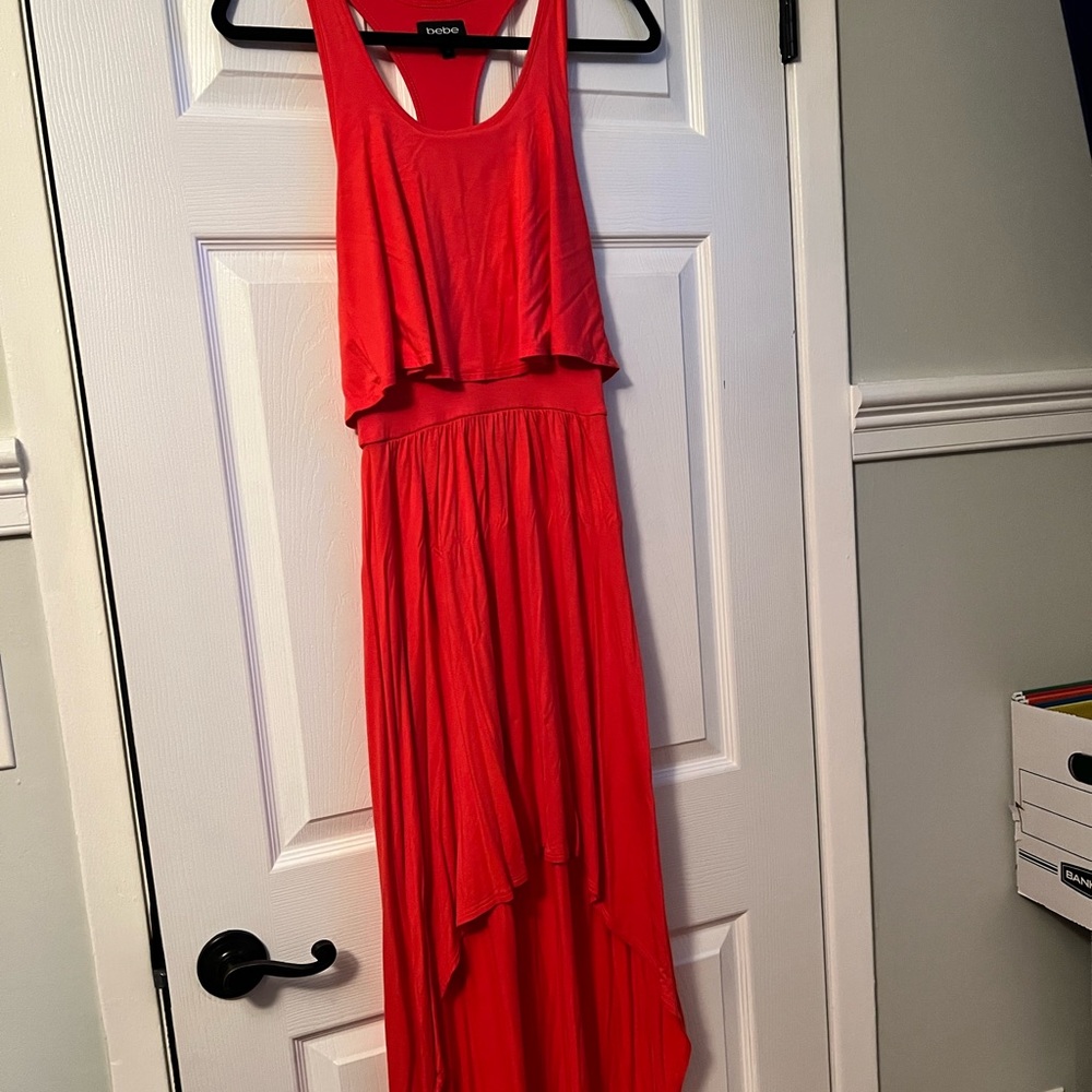 Coral dress